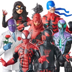 Marvel Legends Retro Collection 6" Spider-Man Wave 3 Set of 7 Figures