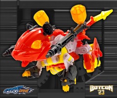 Botcon 2023 EXCLUSIVE Beast Drive Rodimouse Night Glider Bundle