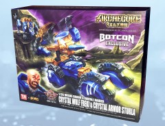 BOTCON EXCLUSIVE Archecore ARC-07 Ursus Guard Starfall Raider Crystal Wolf Freki And Sturla 1:35 SCALE