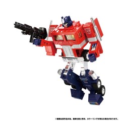 Transformers Masterpiece Missing Link C-01 Optimus Prime With Trailer [Reissue]