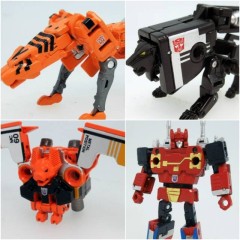 Takara Masterpiece MP-15E/MP-16E Cassettebot vs Cassettron Exclusive Set