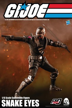 threezero G.I. Joe FigZero Snake Eyes 1/6 Scale Figure