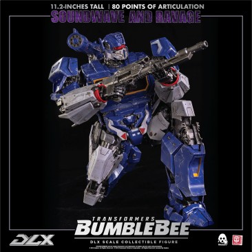 threezero Transformers: Bumblebee DLX Scale Collectible Series Soundwave