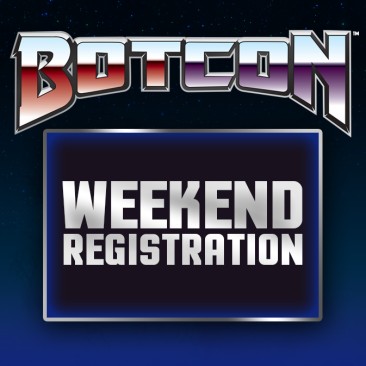 Botcon 2025 Pre-Registrant Weekend Ticket Package