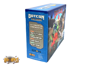 Botcon 2022 52Toys Exclusive Beastbox Box Set (Set of 4 Figures) with Pin (Damaged Box)