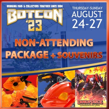 Botcon 2023 Non-Attendee Package PLUS Souvenirs