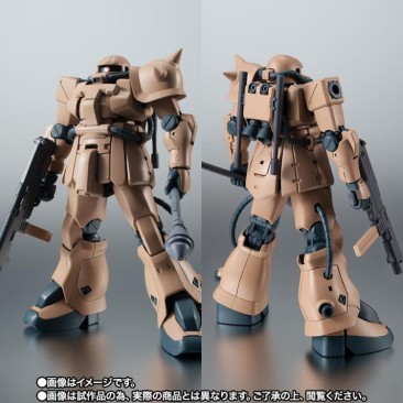 Bandai Spirits Mobile Suit Gundam Robot Spirits MS-06F Zaku II F2 Kimberlite Base Type (Ver. A.N.I.M.E.) Exclusive