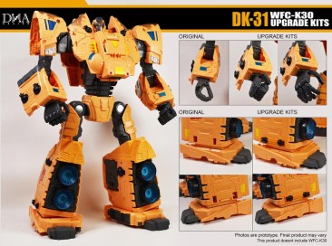 DNA Design DK-31 Upgrade Kit For WFC-K30 Titan Autobot Ark