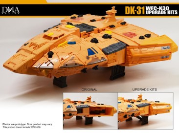 DNA Design DK-31 Upgrade Kit For WFC-K30 Titan Autobot Ark