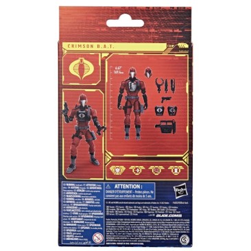 G.I. Joe Classified Series 6 Inch Crimson B.A.T.