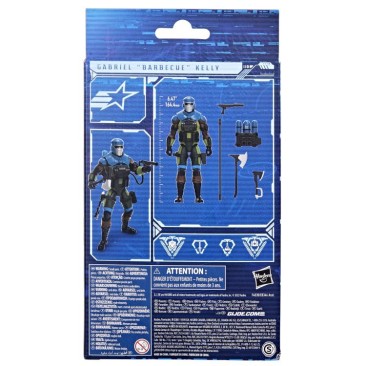 G.I. Joe Classified Series 6 Inch Mad Marauders Gabriel Barbecue Kelly