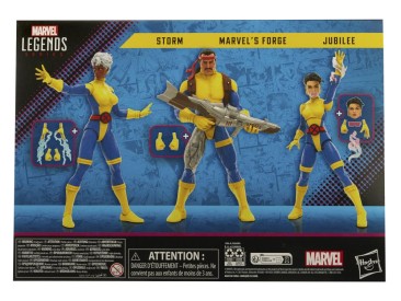 Marvel Legends The Uncanny X-Men 60th Anniversary Forge, Storm, & Jubilee Three-Pack