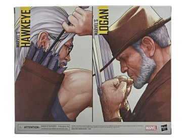 X-Men 20th Anniversary Marvel Legends Old Man Logan And Hawkeye