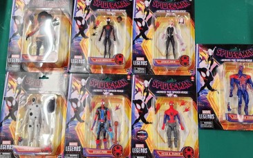 Marvel Legends Spider-Man Across the Spider-Verse Set of 7 Figures