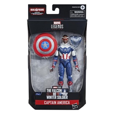 Disney+ Marvel Legends Wave 1 Set of 7 Figures (Captain America Flight Gear BAF)