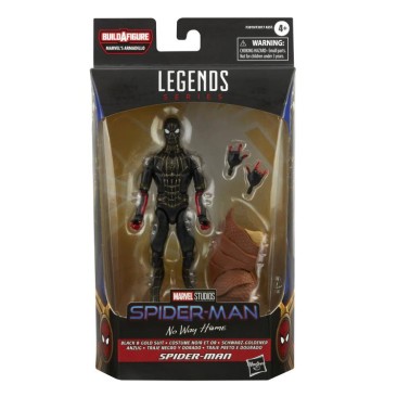 Marvel Legends Spider-Man Black & Gold (Marvel's Armadillo BAF)