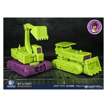 Magic Square MS-B41 Excavator Master and MS-B42 Bulldozer Master [Set of 2]