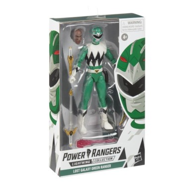 Power Rangers Lightning Collection Lost Galaxy Green Ranger