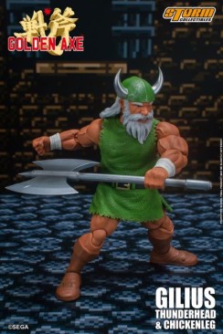 Storm Collectibles Golden Axe Gilius Thunderhead and Chickenleg Figure Set