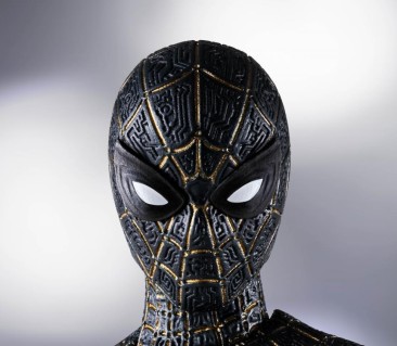 S.H.Figuarts Spider-Man: No Way Home Spider-Man (Black & Gold Suit) With Bonus