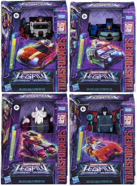 Transformers Legacy 4-Pack: Dead End, Crankcase, Skullgrin, Pointblank & Peacemaker