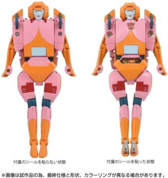 Transformers Masterpiece Missing Link C-07 Arcee Prototype (Early Release)