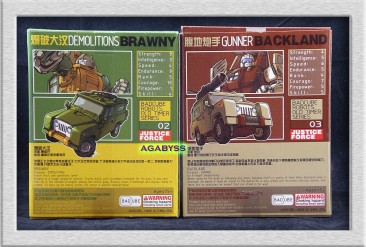 Badcube OTS-02 & OTS-03 Brawny & Backland 2 Pack with bonus Quint Journal