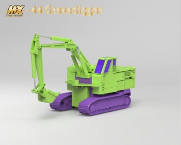 X-Transbots MX-44 Gravedigger