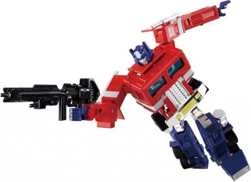 Transformers Masterpiece Missing Link C-02 Optimus Prime: Animation Edition Figure