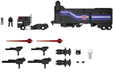 Takara Tomy Transformers Masterpiece MPG-16 Nucleon Quest Super Convoy