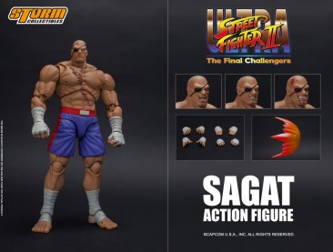 Storm Collectibles Street Fighter II Sagat 1:12 Scale Action Figure