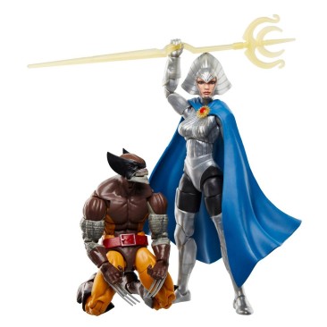 Marvel Legends Wolverine (Brood Infection Form) and Lilandra Neramani