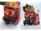 Fans Hobby Master Builder MB-06D Orange Power Baser and MB-11D Orange God Armor Set of 2